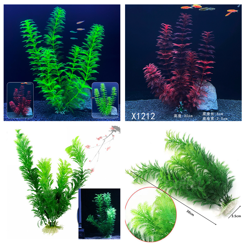 Aquarium Fish Tank Price - 14cm - 30cm Fake Aquarium Plants