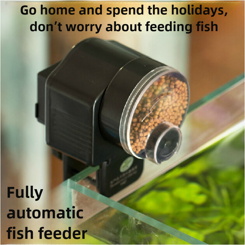 Digital Timed Auto Fish Feeder - Aquarium Fish Auto Feeder ulasan dan harga