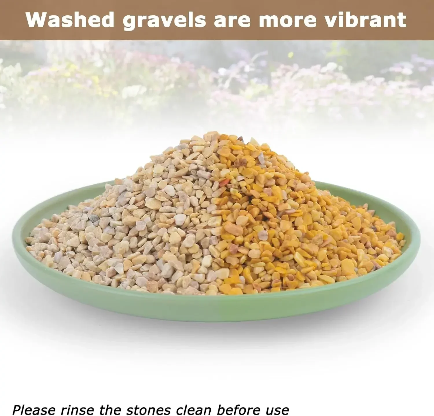 45Lb 1/5Inch Natural Pea Grave - Aquarium Decoration Rock ulasan dan harga
