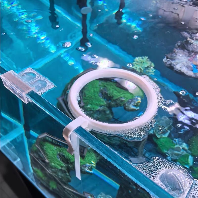 1 Set 3D Printed Floating Aqua - Aquarium Fish Auto Feeder ulasan dan harga