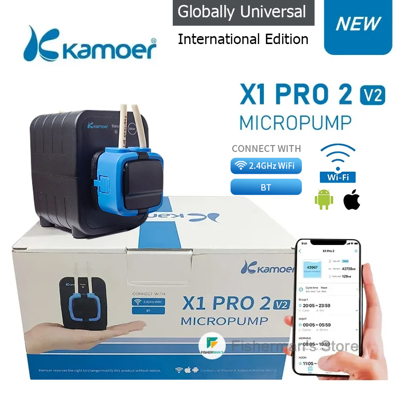 Kamoer X1 PRO 2 V2 WiFi Blueto - Aquarium Fish Care ulasan dan harga