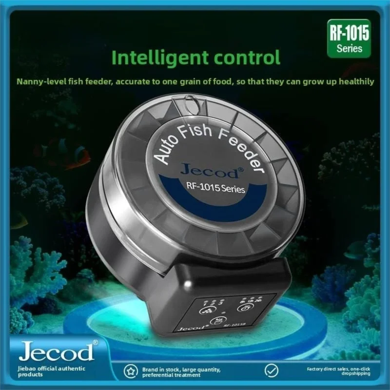 Jebao New Automatic Feeding Fi - Aquarium Fish Auto Feeder ulasan dan harga