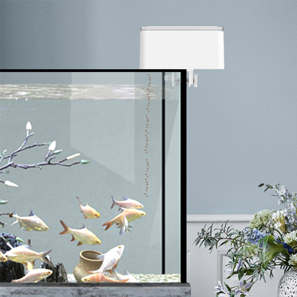100ML Large Capacity Fish Feed - Aquarium Fish Auto Feeder ulasan dan harga