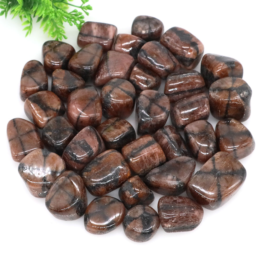 Natural Cross Chiastolite Quar - Aquarium Decoration Rock ulasan dan harga
