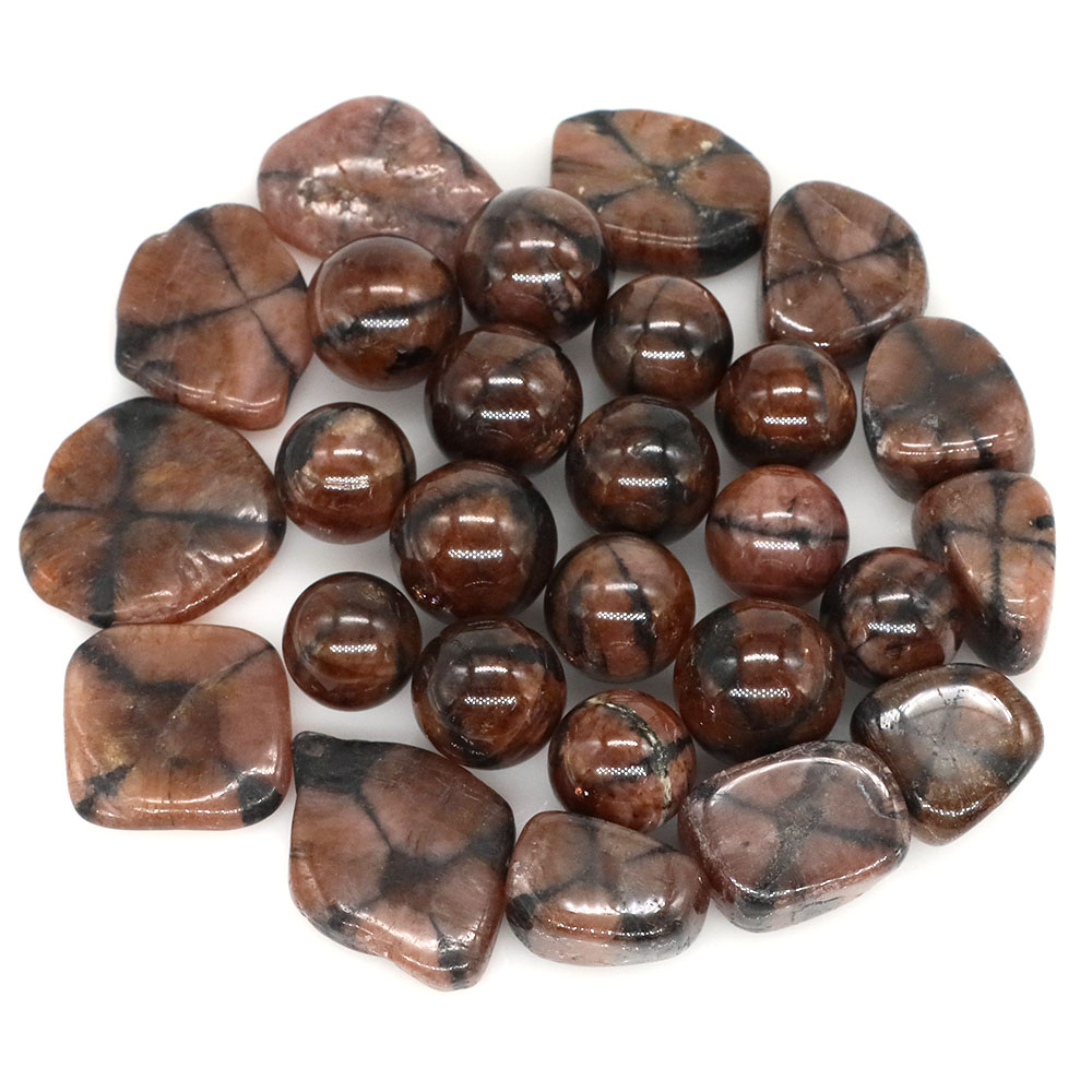 Natural Cross Chiastolite Quar - Aquarium Decoration Rock ulasan dan harga
