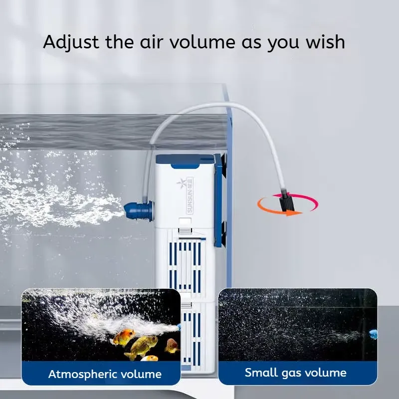 Submersible Filter for Small A - Fish Tank Filter Aquarium ulasan dan harga