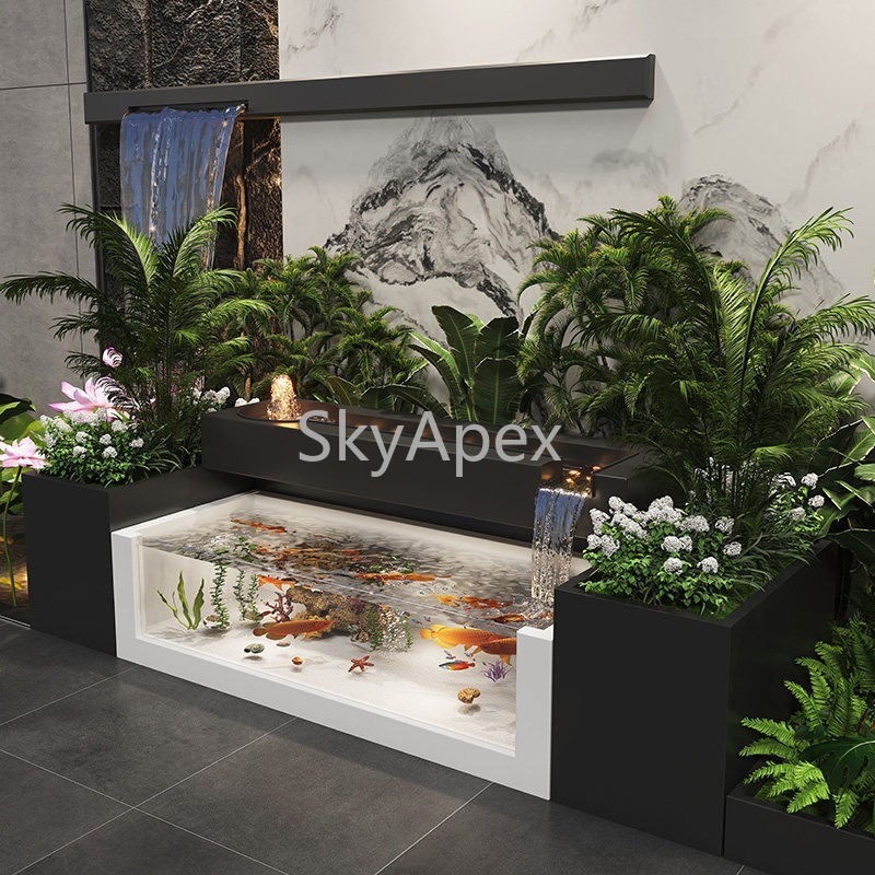 Stainless Steel Finished Court - Aquarium Xxl ulasan dan harga