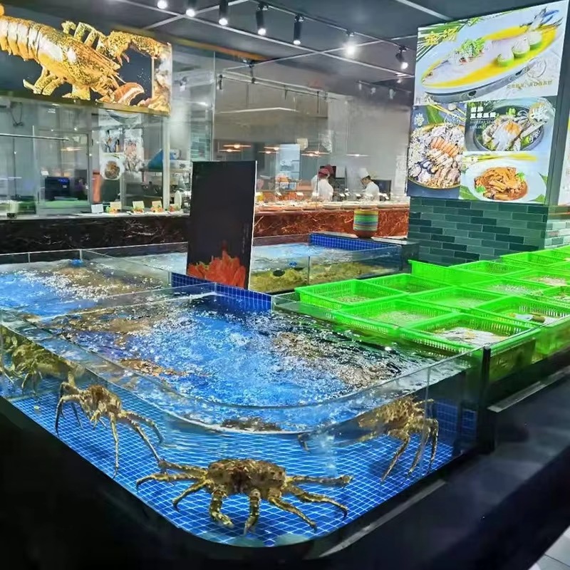 Square Glass Freshwater Fish T - Aquarium Xxl ulasan dan harga
