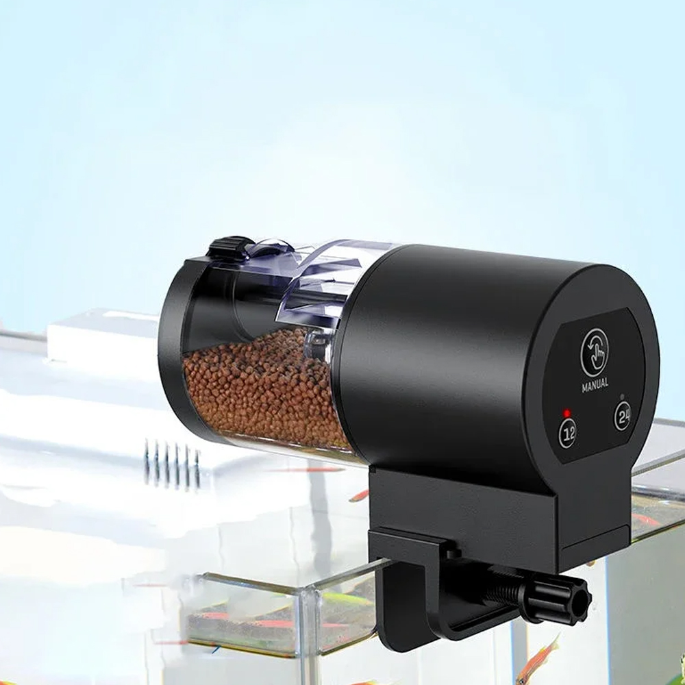 Automatic Smart Fish Feeder Di - Aquarium Fish Auto Feeder ulasan dan harga