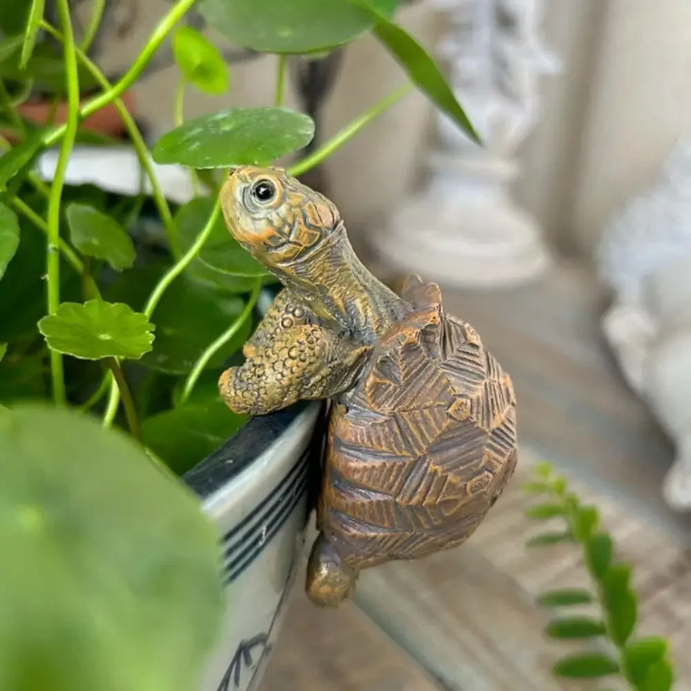 Fishing Turtle Hanging Turtle  - Aquarium Decoration Rock ulasan dan harga