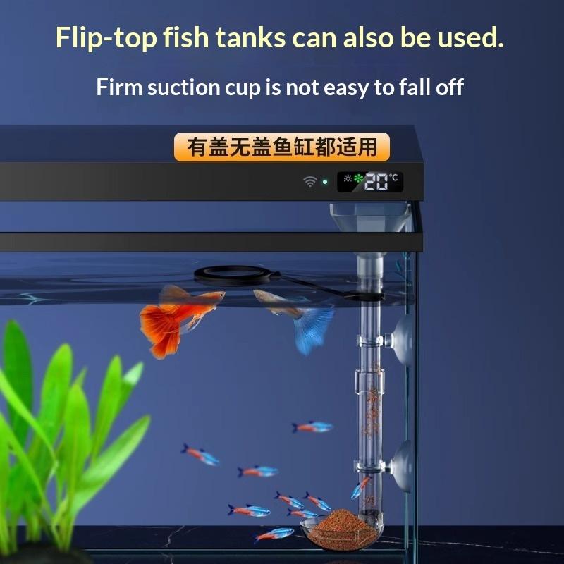 Telescopic Fish Tank Feeding T - Aquarium Fish Food ulasan dan harga