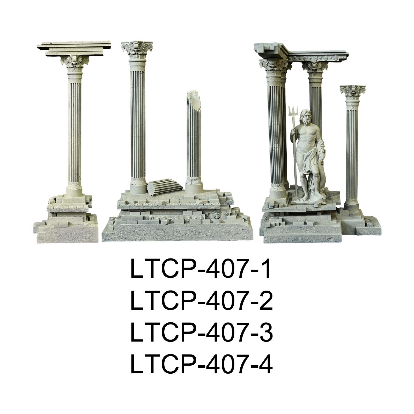 Roman Column Decoration Resin  - Aquarium Fish Tank Price ulasan dan harga