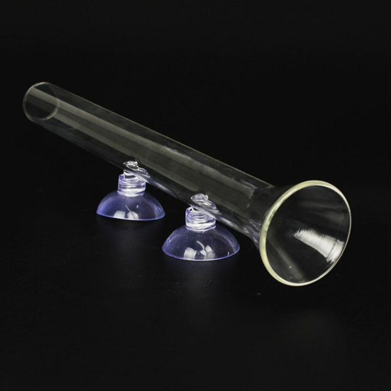 Glass Aquarium Feeder Tube Dis - Aquarium Fish Auto Feeder ulasan dan harga