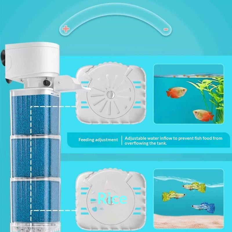 6 In1 Aquarium Filter Pump Fis - Aquarium Fish Care ulasan dan harga