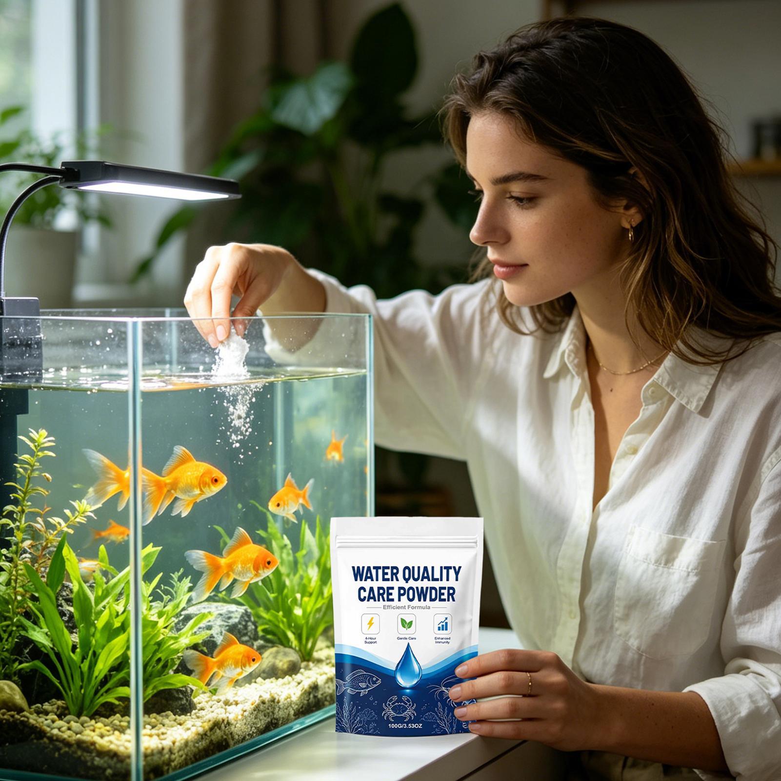 100g Aquarium Water Clarifier  - Aquarium Fish Care ulasan dan harga