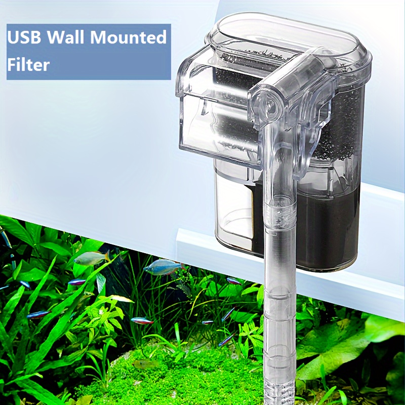 2.5W DC 5V Wall-hanging Filter - Aquarium Xxl ulasan dan harga