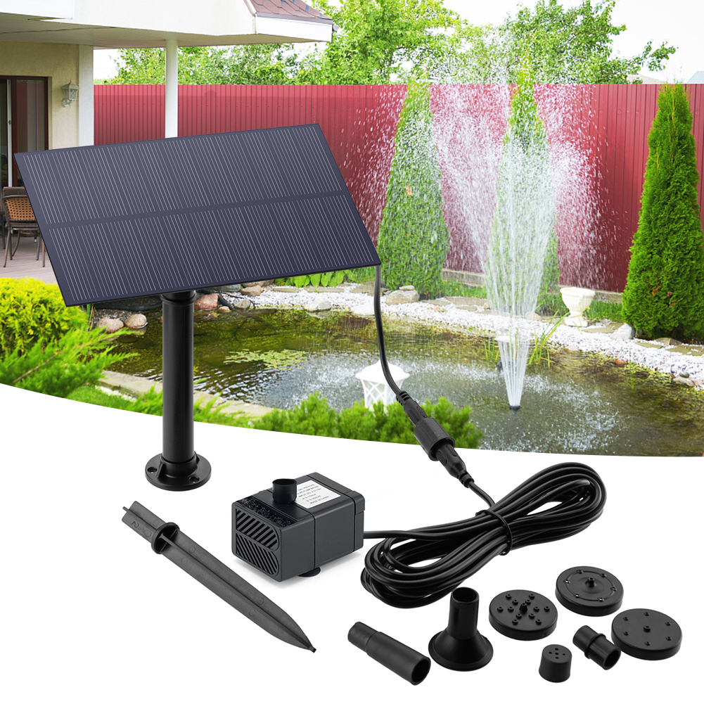 5W 5V Solar Water Pump Garden  - Aquarium Fish Care ulasan dan harga