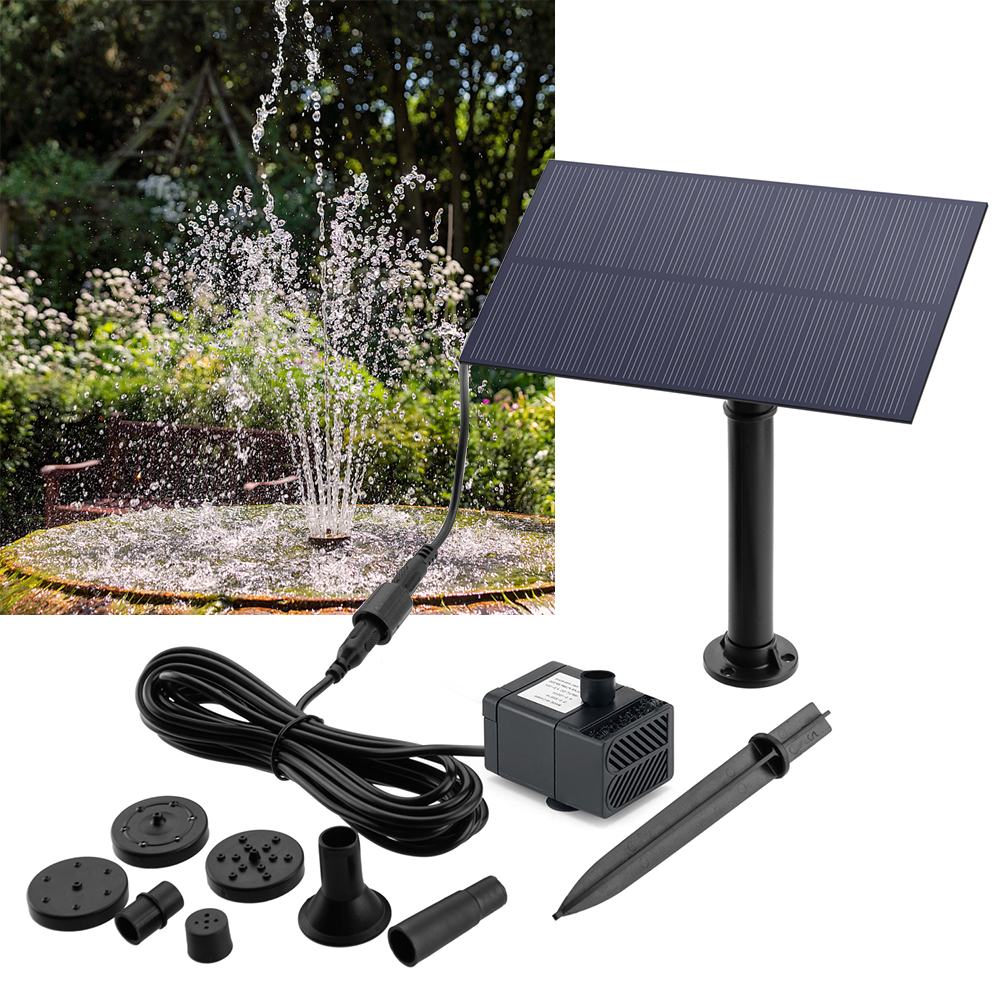 5W 5V Solar Water Pump Garden  - Aquarium Fish Care ulasan dan harga