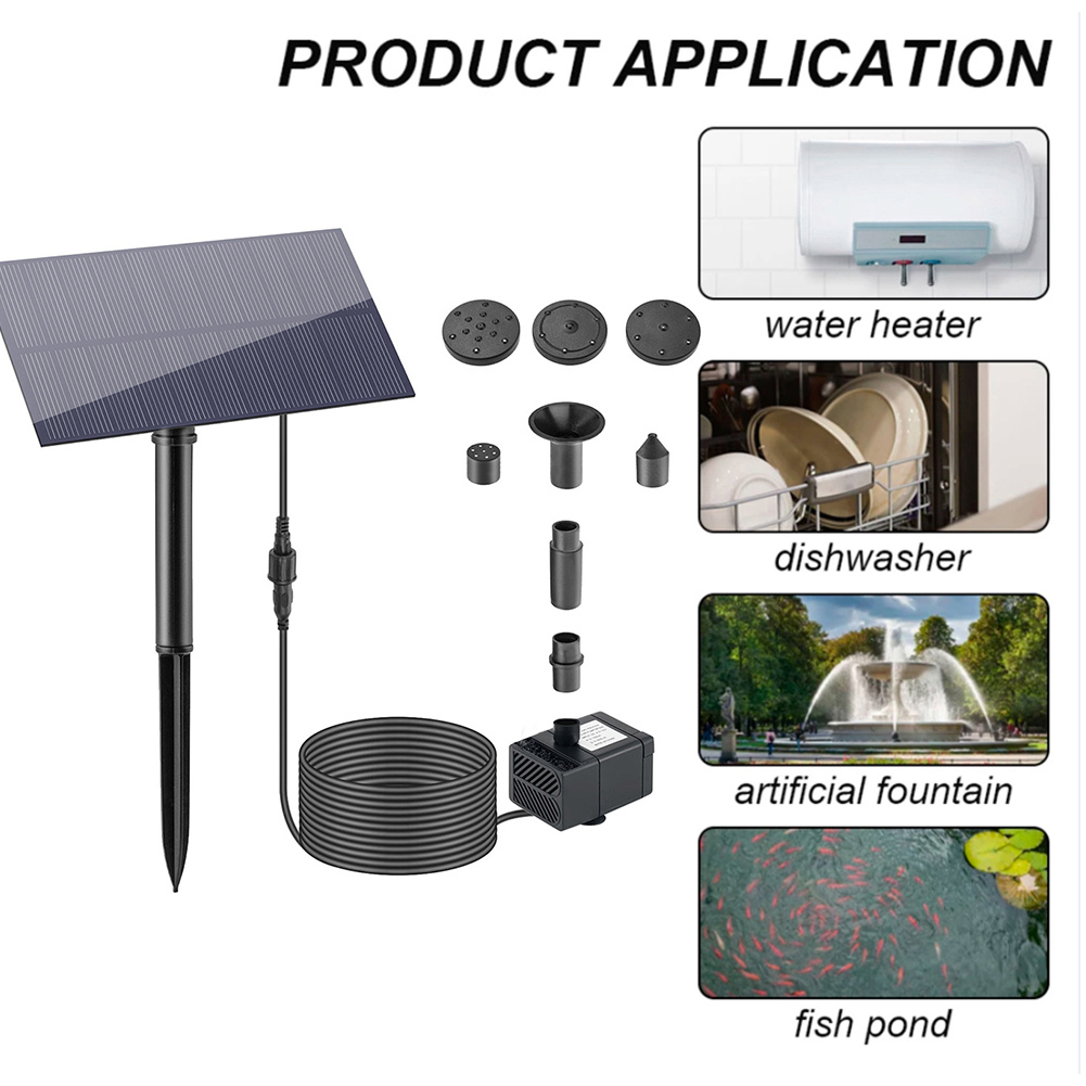 5W 5V Solar Water Pump Garden  - Aquarium Fish Care ulasan dan harga