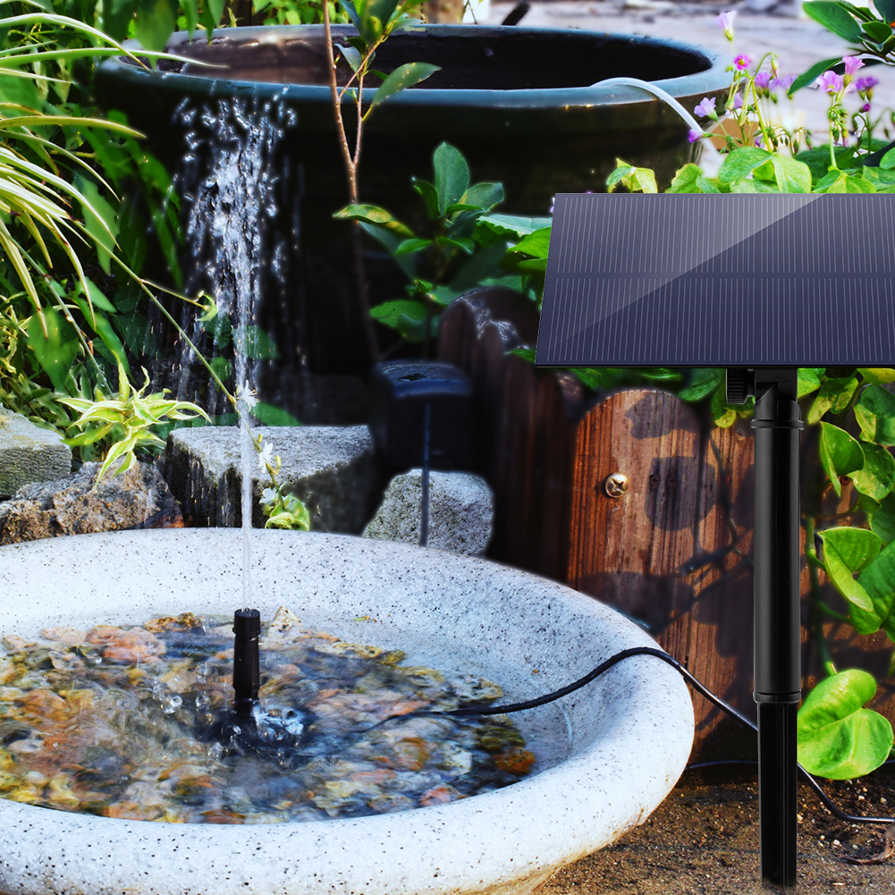 5W 5V Solar Water Pump Garden  - Aquarium Fish Care ulasan dan harga
