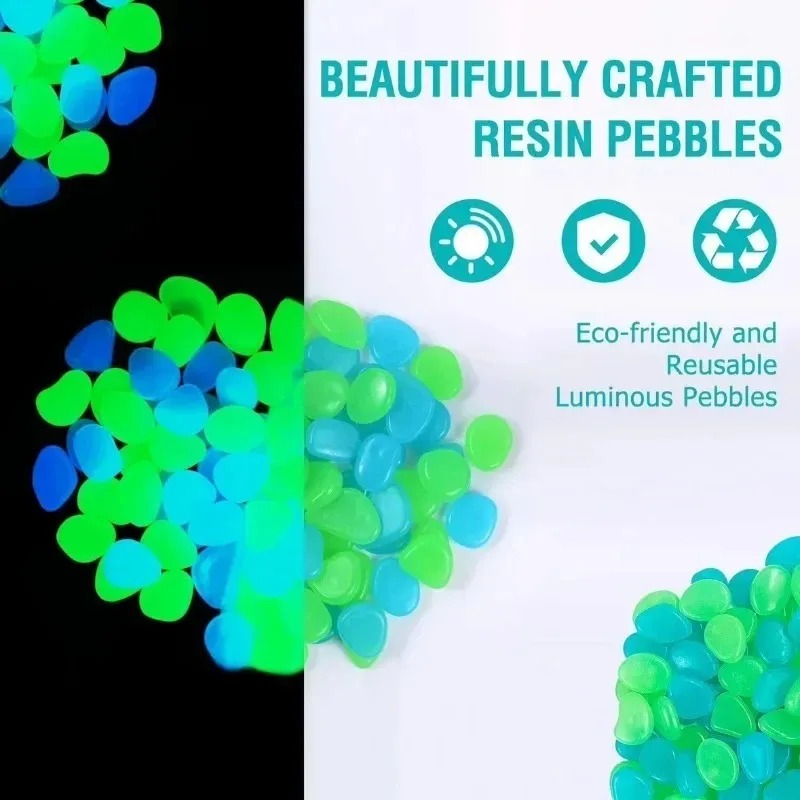 100-1000 Pcs Luminous Rock, St - Aquarium Decoration Rock ulasan dan harga