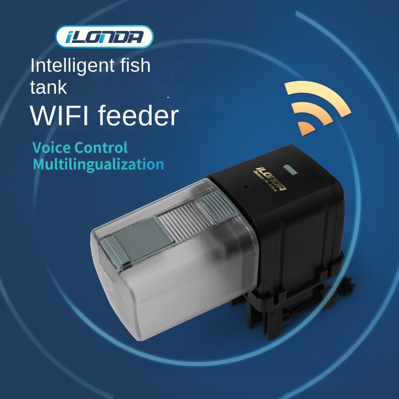 iLONDA Fish Tank Aquarium WiFi - Aquarium Fish Auto Feeder ulasan dan harga