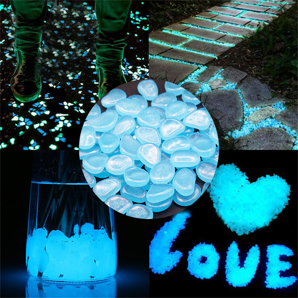 50pcs Luminous Stone Fluoresce - Aquarium Decoration Rock ulasan dan harga