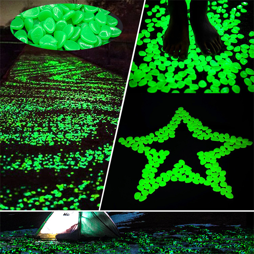 50pcs Luminous Stone Fluoresce - Aquarium Decoration Rock ulasan dan harga
