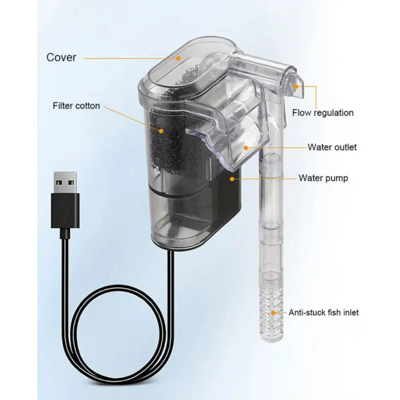 New Suspended Filter For Fish  - Aquarium Xxl ulasan dan harga