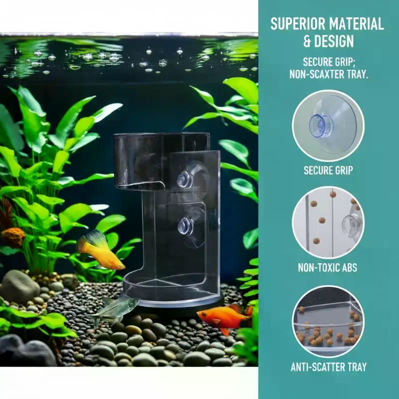 Aquarium Feeder Ring Set - Flo - Aquarium Fish Auto Feeder ulasan dan harga