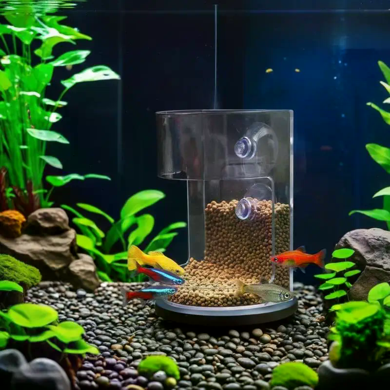 Aquarium Feeder Ring Set - Flo - Aquarium Fish Auto Feeder ulasan dan harga