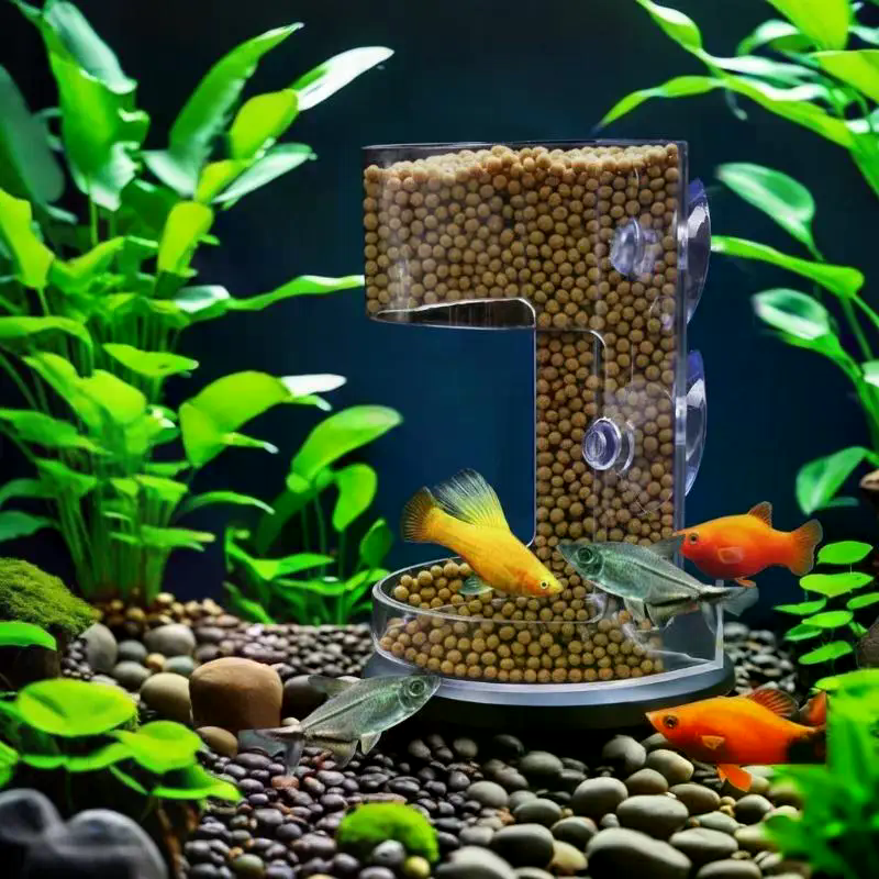 Aquarium Feeder Ring Set - Flo - Aquarium Fish Auto Feeder ulasan dan harga