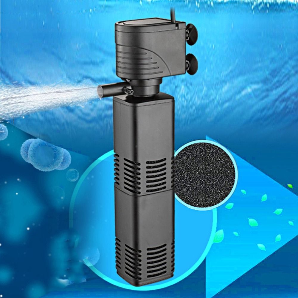 Plastic 3 in 1 Fish Tank Filte - Aquarium Fish Care ulasan dan harga