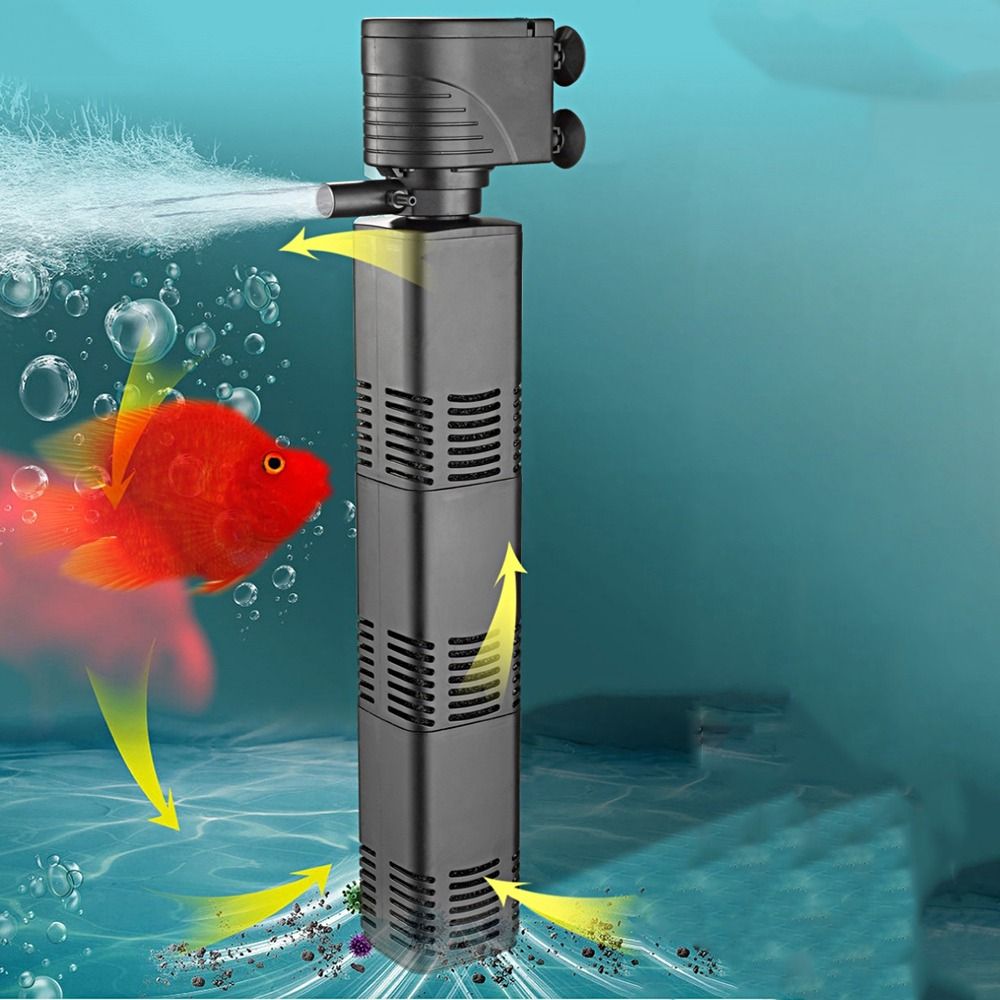 Plastic 3 in 1 Fish Tank Filte - Aquarium Fish Care ulasan dan harga