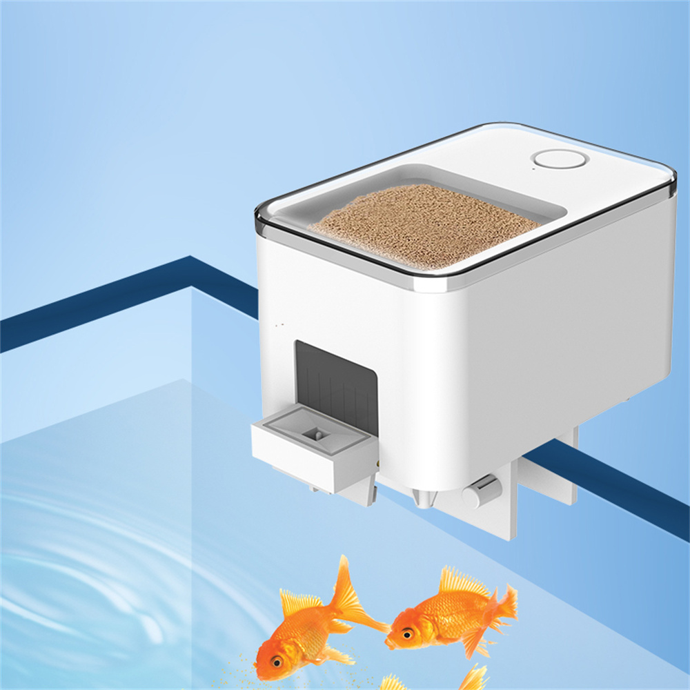 WiFi Smart Automatic Feeder Aq - Aquarium Fish Auto Feeder ulasan dan harga