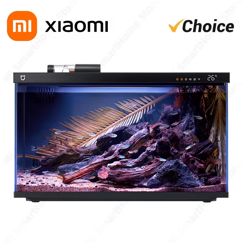 Xiaomi Mijia Smart Fish Tank M - Aquarium Fish Food ulasan dan harga