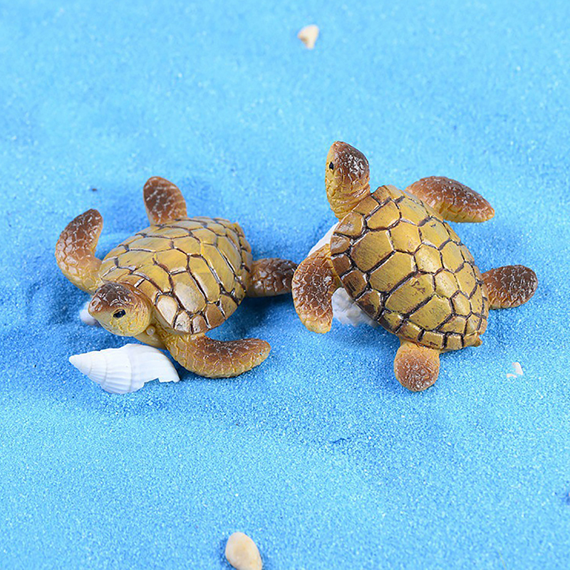 1PC Mini Sea Turtle Model Resi - Aquarium Fish Tank Price ulasan dan harga