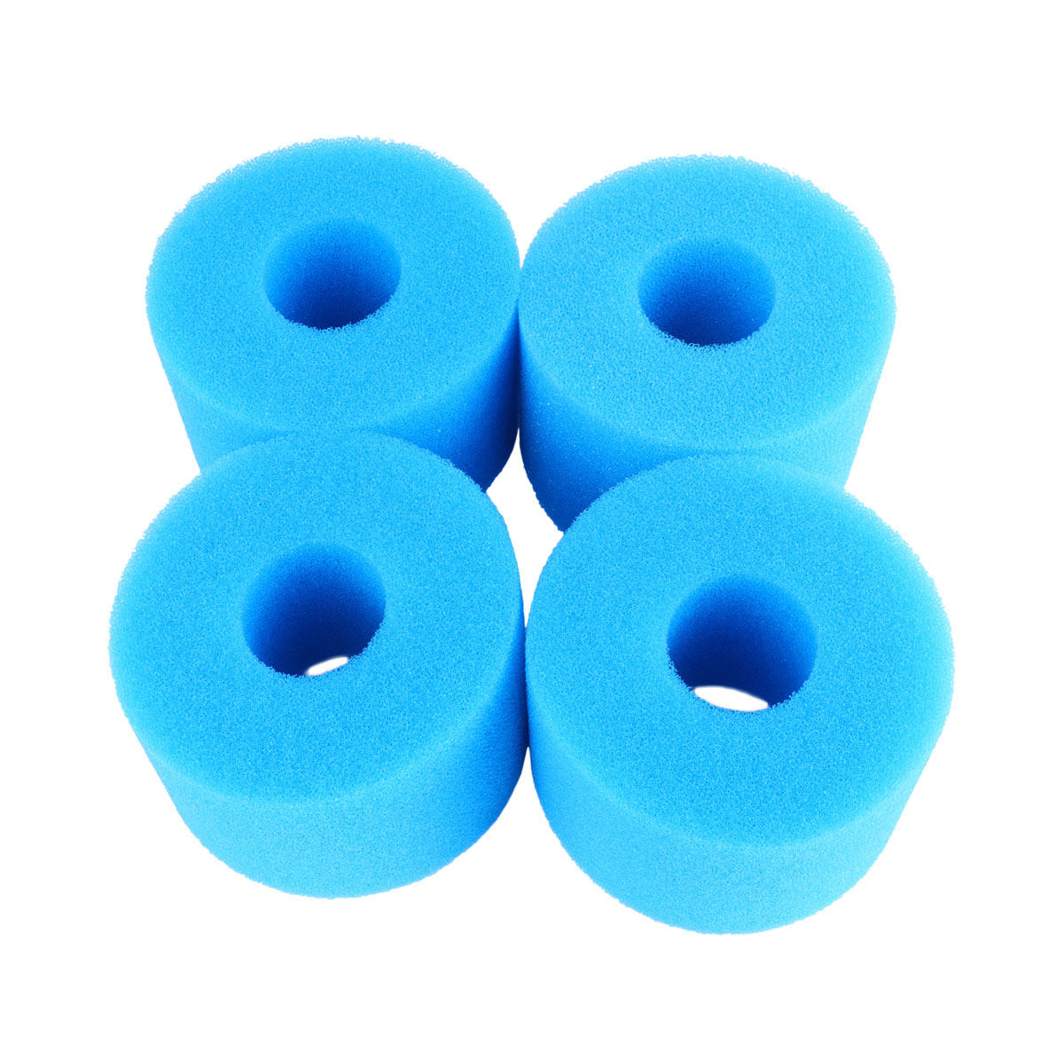 4Pcs Premium Sponge Filter Cyl - Fish Tank Filter Aquarium ulasan dan harga