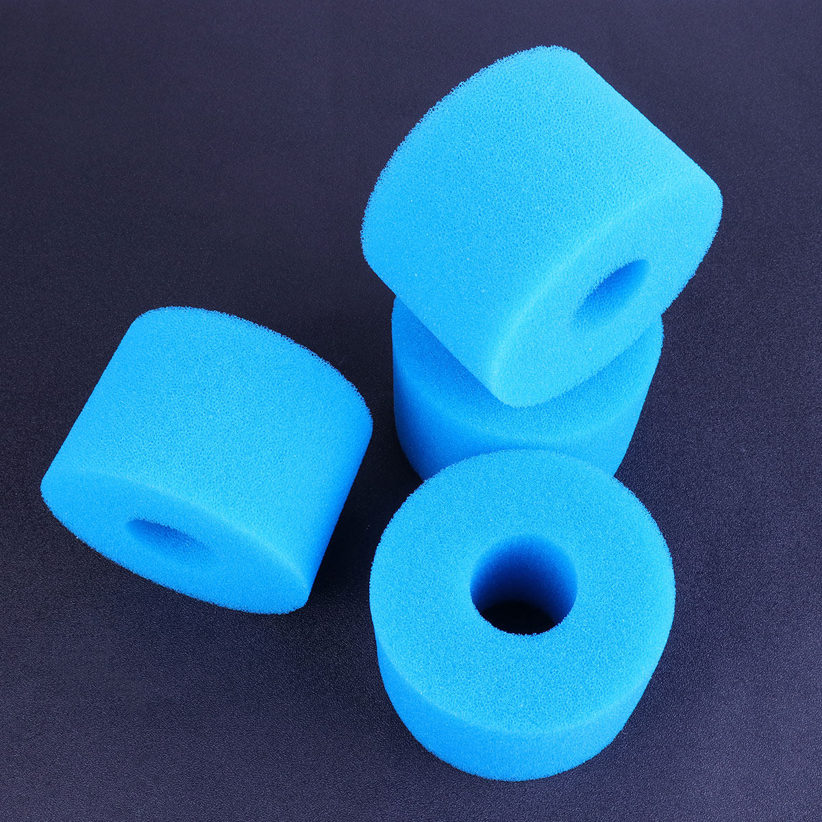 4Pcs Premium Sponge Filter Cyl - Fish Tank Filter Aquarium ulasan dan harga