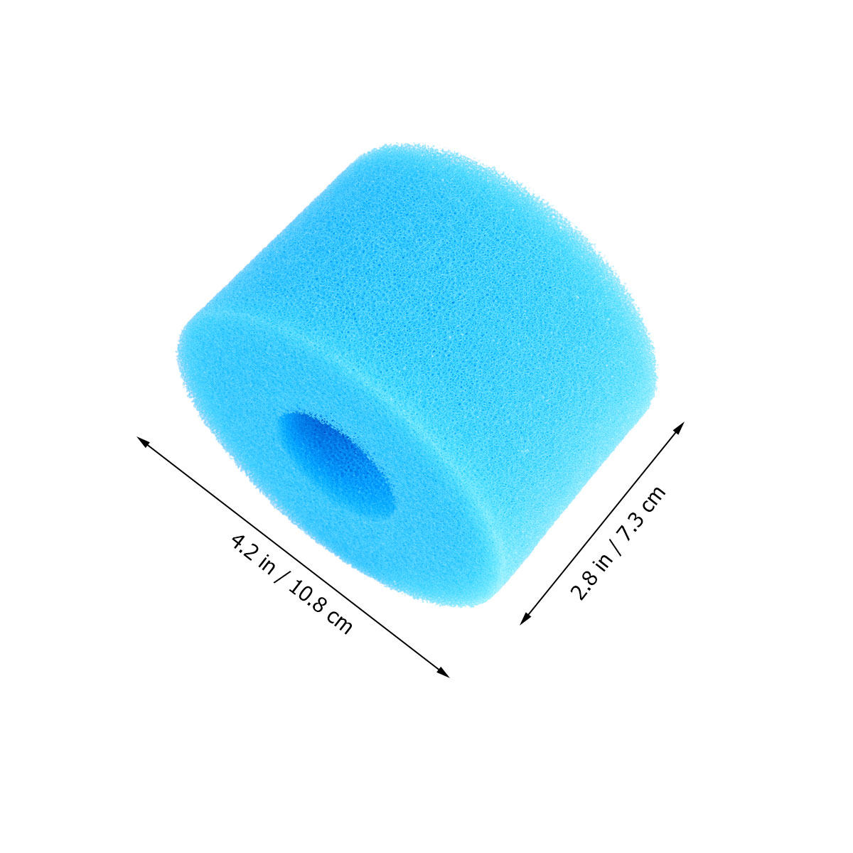 4Pcs Premium Sponge Filter Cyl - Fish Tank Filter Aquarium ulasan dan harga