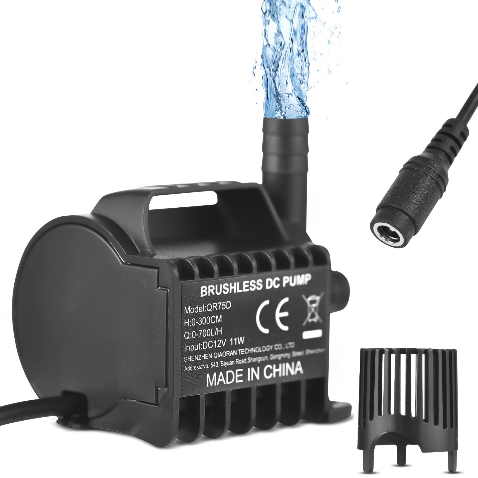 12V Submersible Water Pump 9.8 - Aquarium Fish Care ulasan dan harga