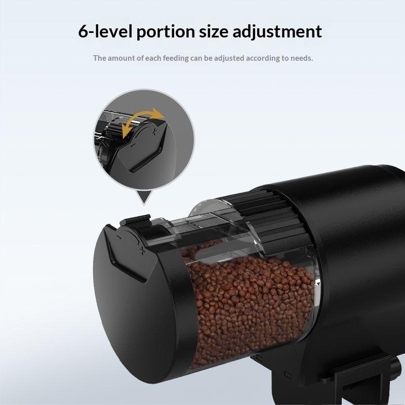 Automatic Fish Feeder With Tim - Aquarium Fish Food ulasan dan harga