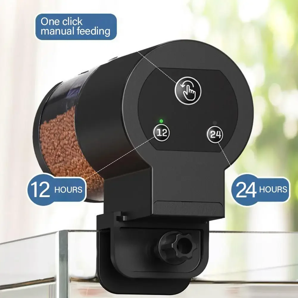 Fish Tank Intelligent Feeder T - Aquarium Fish Auto Feeder ulasan dan harga