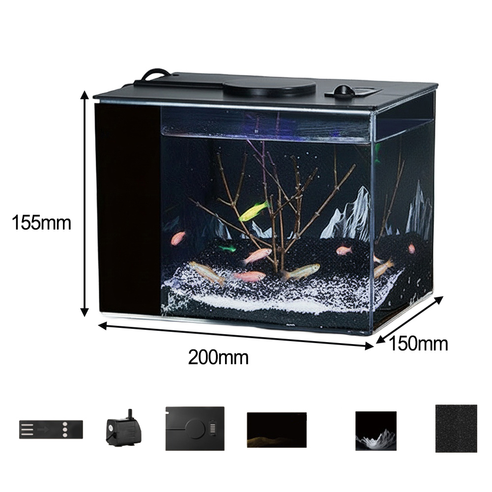 160L/H Self-circulation Aquari - Fish Tank Filter Aquarium ulasan dan harga