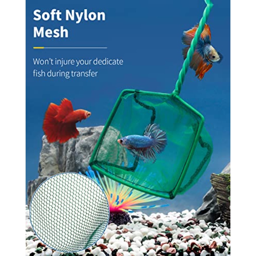 Aquarium Fish Net with Braided - Aquarium Fish Food ulasan dan harga