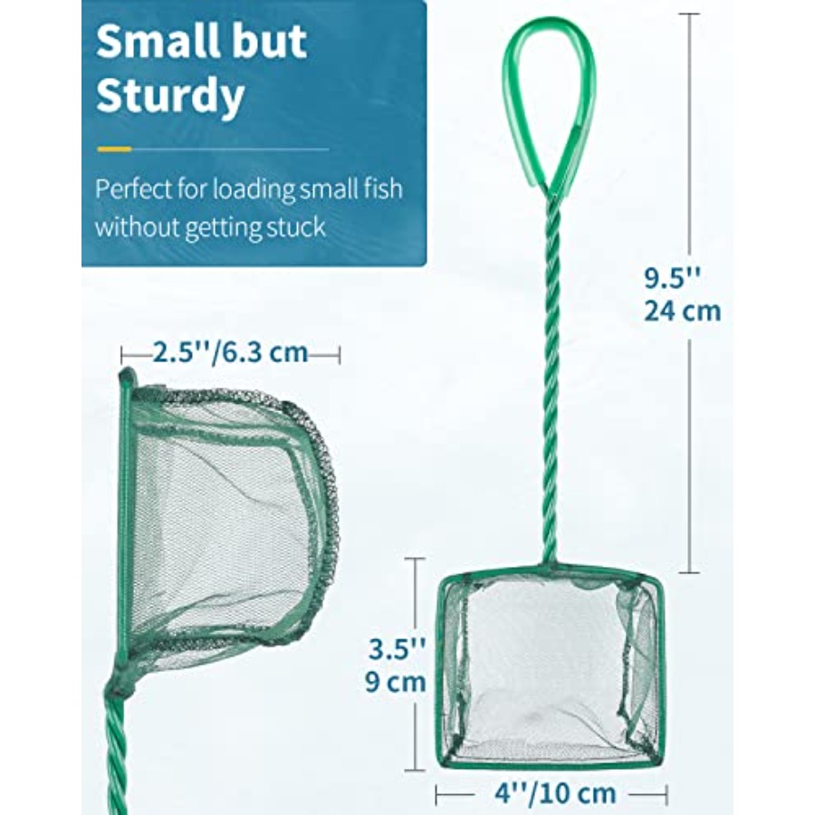 Aquarium Fish Net with Braided - Aquarium Fish Food ulasan dan harga