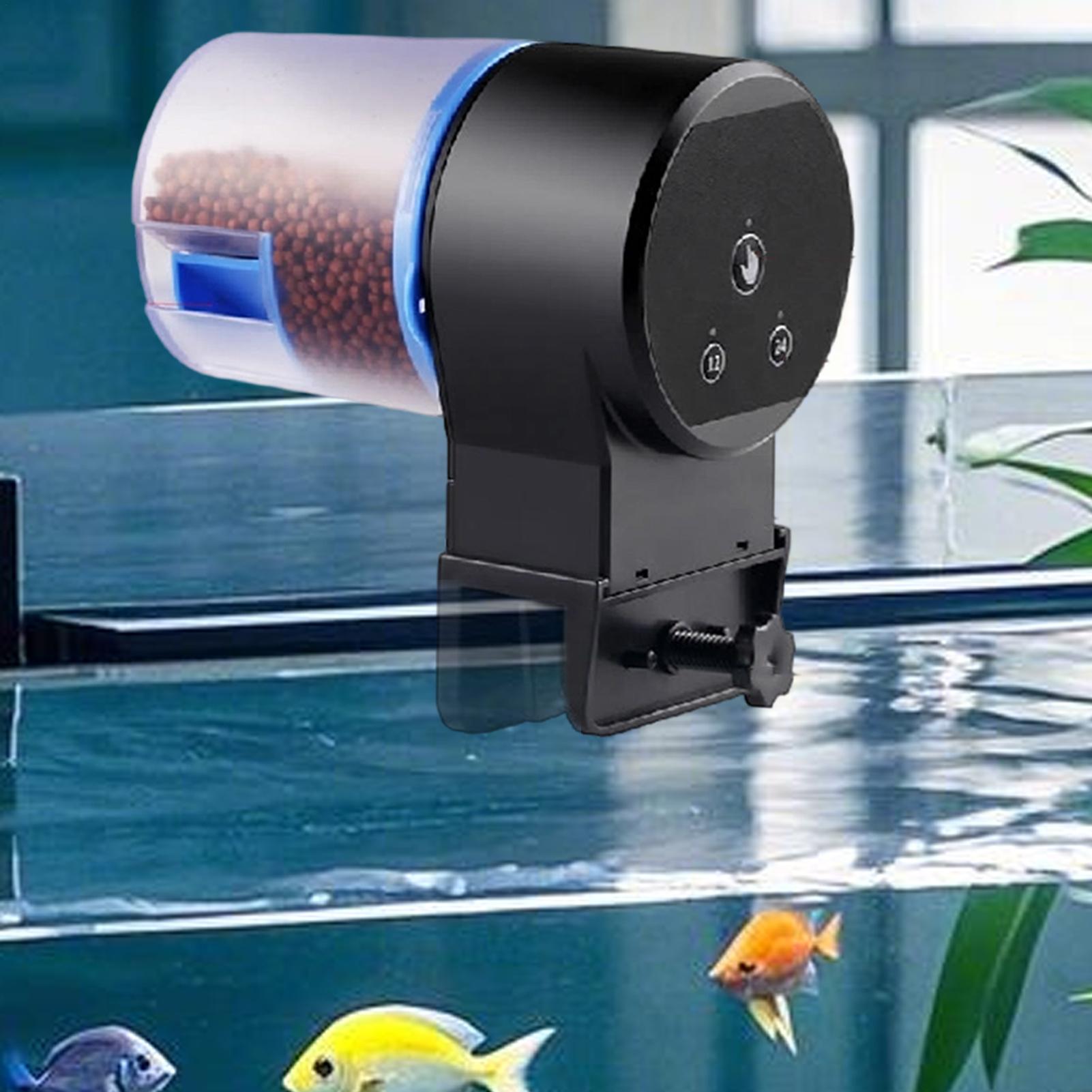 Fish Automatic Feeder Adjustab - Aquarium Fish Auto Feeder ulasan dan harga
