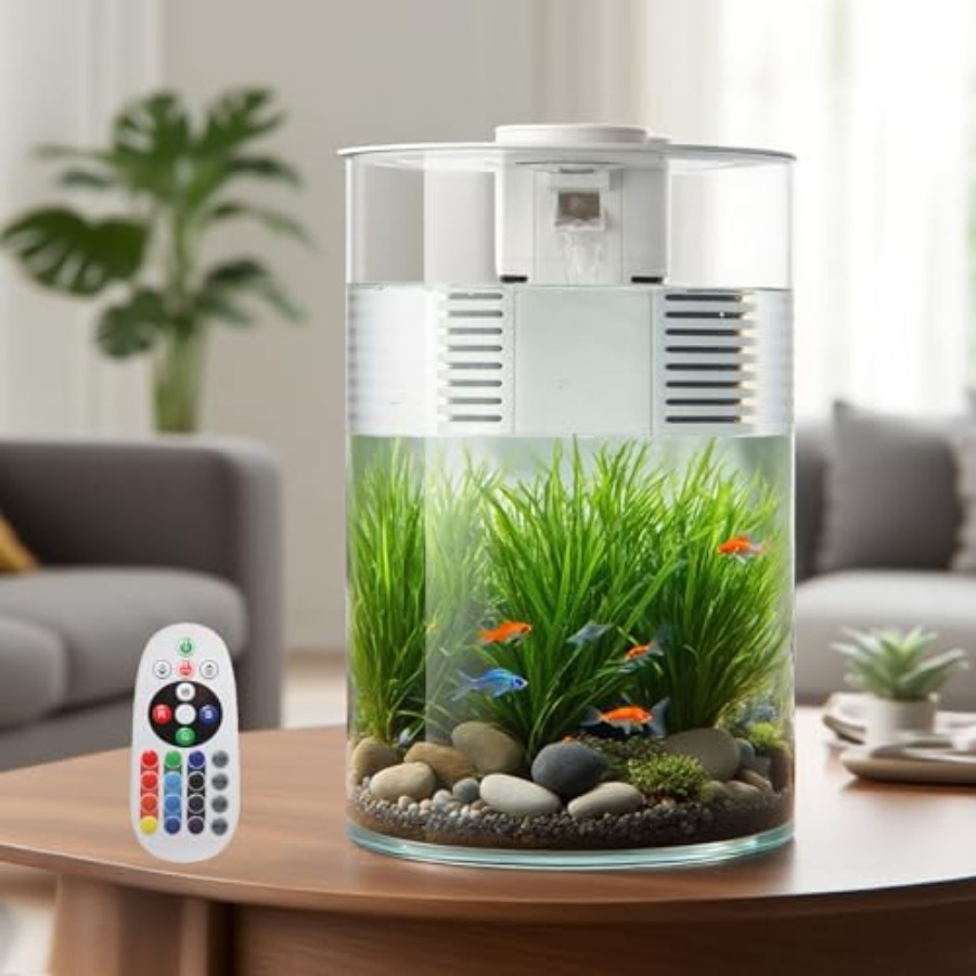 3 Gallon Self Cleaning Fish Ta - Fish Co Aquarium ulasan dan harga