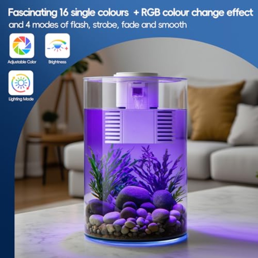 3 Gallon Self Cleaning Fish Ta - Fish Co Aquarium ulasan dan harga