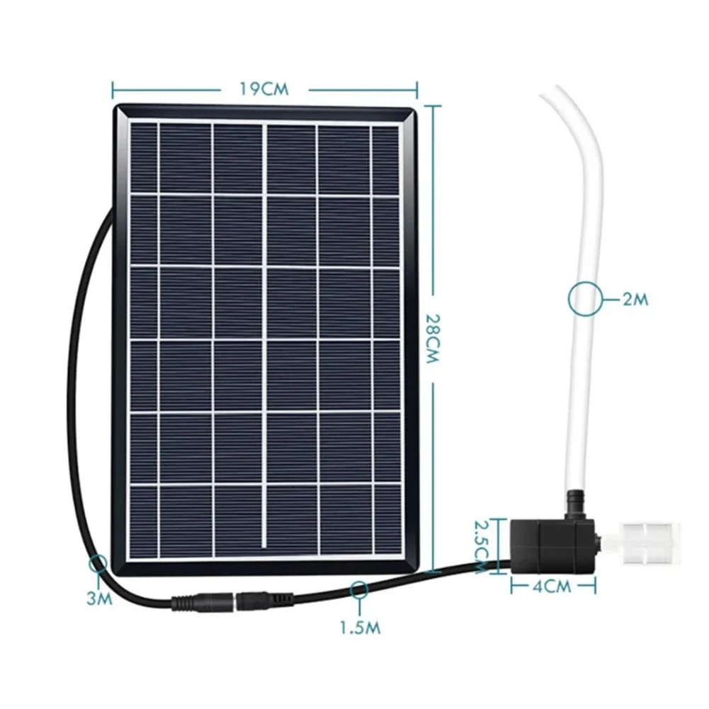 Small Solar Water Pump 12V Cir - Aquarium Fish Care ulasan dan harga